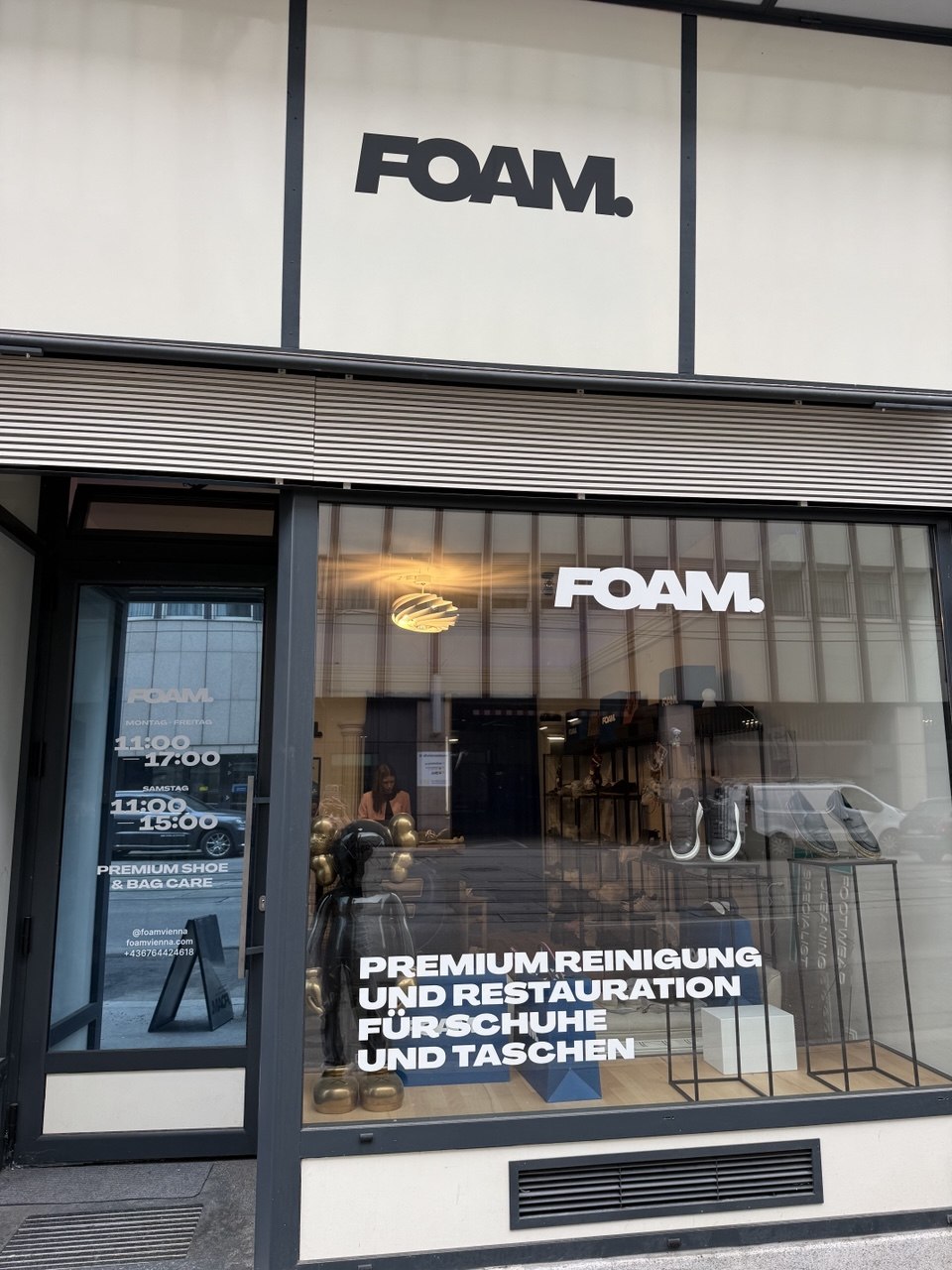 FOAM boutique in Vienna