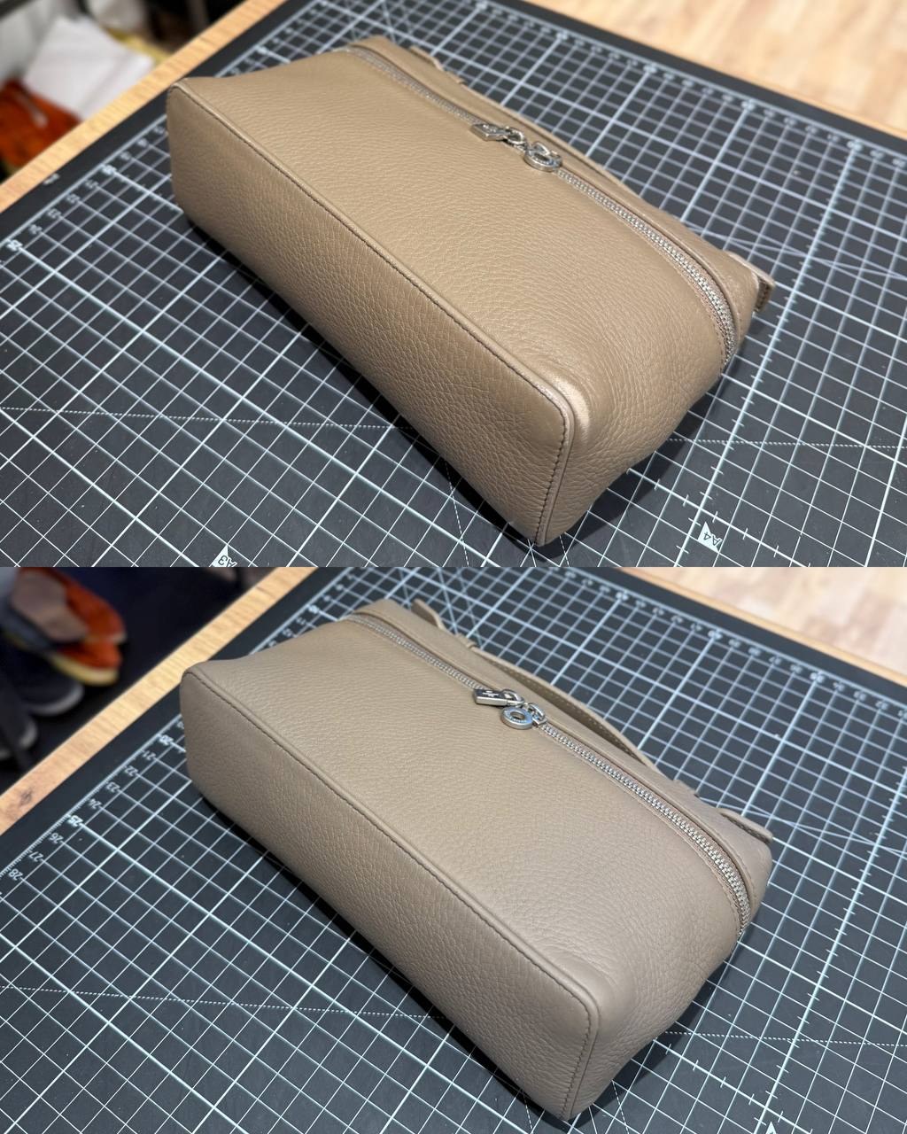 Before and after result of professional shoe and bag care at FOAM Vienna (8)